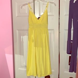 Yellow dress
